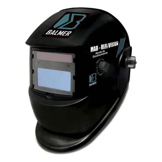 Mascara Soldagem Automatica 9-13 Balmer Mab Real Vision Cor Preto