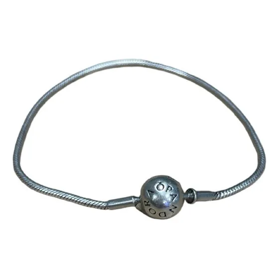 Brazalete Cadena De Serpiente Con Cierre Pandora 