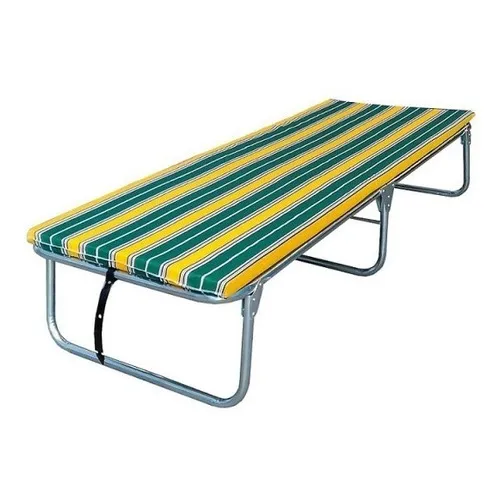 Catre Malla Colchón Hule Espuma 4cm Pegaso Forro Poliéster Color Amarillo
