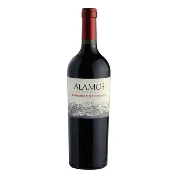 Botella De Vino Tinto Cabernet Sauvignon Alamos X 750 Ml 