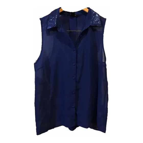 Blusa Camisa Transparente Forever 21 Opencloset Secondhand