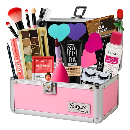 Zx Separable Makeup Cosmetic Bag With | MercadoLivre