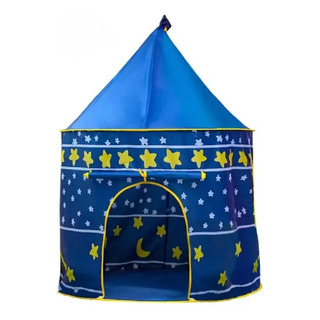 Casa De Campaña Para Niño Castillo Princesas Color Azul Casa De Campaña Para Niño Castillo Princesas Color Azul