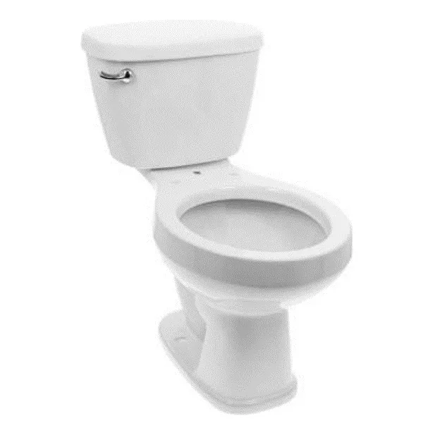 Wc Sanitario Inodoro Blanco Eco Redondo De Manija