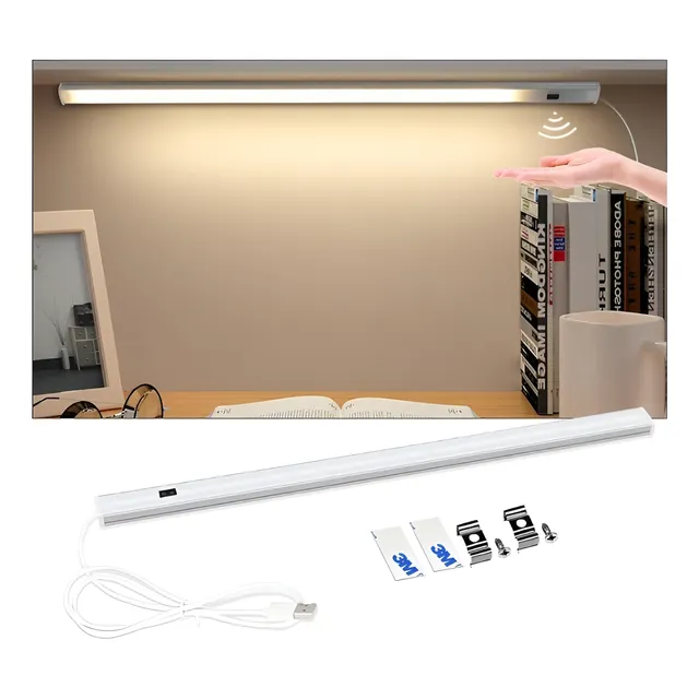 Barra Inteligente Luz Led 50cm 3 Color Sensor Movimiento