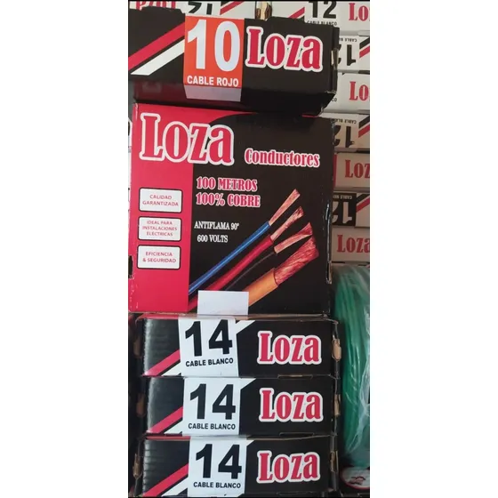 Cable Eléctrico 100% Cobre 