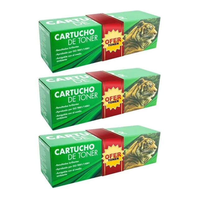 3 Pza Toner Tigre Tk3162 Compatible Con P3045dn