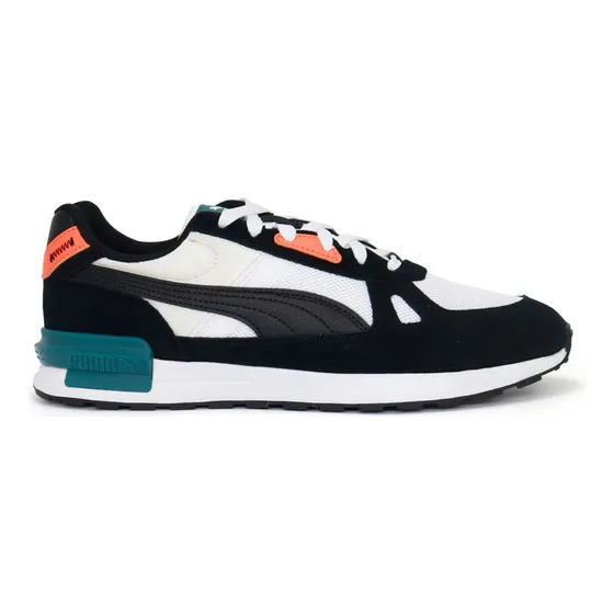 Zapatillas Urbanas De Hombre Puma 24q3-380736 Blanco Negro