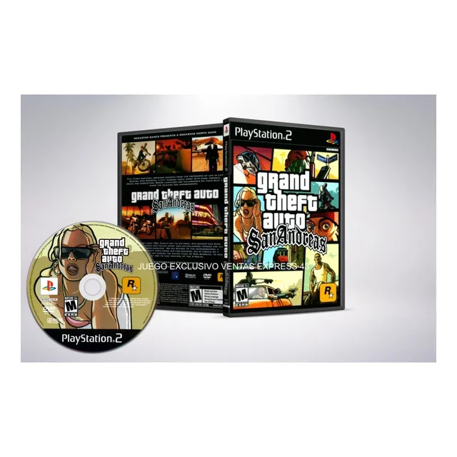 Ps 2 Gta San Andreas / Premium En Español