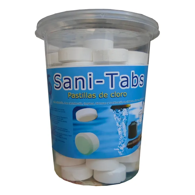 Pastillas Desinfectantes De Cloro Lenta Disolución 1 Kg