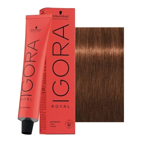 Tinte Permanente En Crema Igora Royal Tubo De 60g Tono 5-6