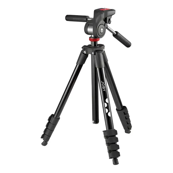 Tripé Profissional Joby Compact Advanced Cabeça 3 Vias Foto