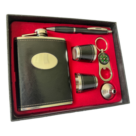 Kit Cantil Porta Bebidas Abridor Caneta Copo Whisky Chaveiro Kit Cantil Porta Bebidas Abridor Caneta Copo Whisky Chaveiro
