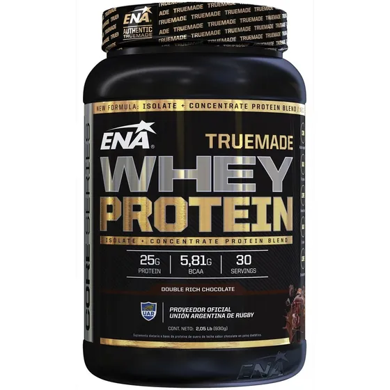 True Made Whey Protein Ena 1 Kilo Aislada Proteina Liviana