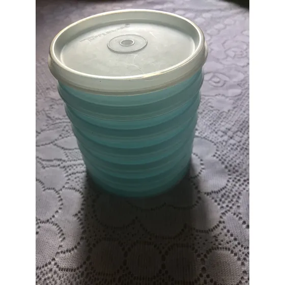 Moldes Tuperware 5 Envases Apilables (todo En Uno) En Oferta