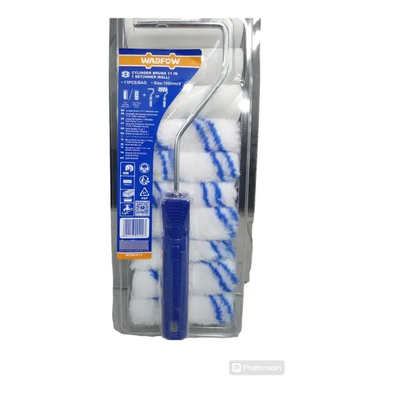 Set Rodillos Cilindros Pared Interior 11 Piezas 100 Mm/4