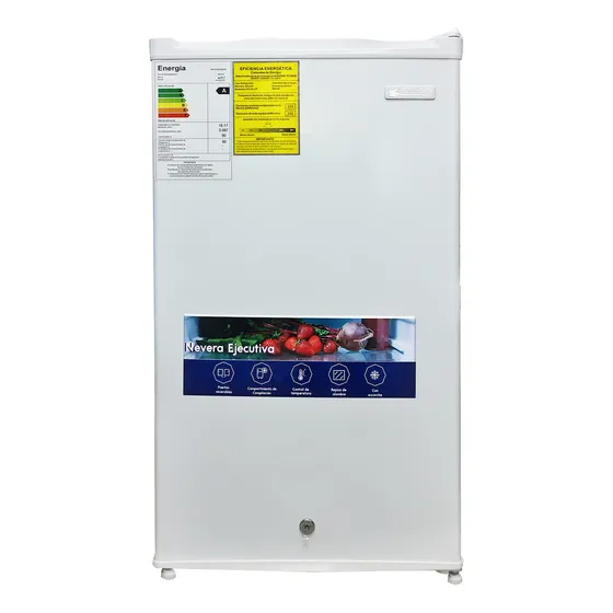 Nevera Ejecutiva Con Escarcha 92 Litros Blanco Gplus