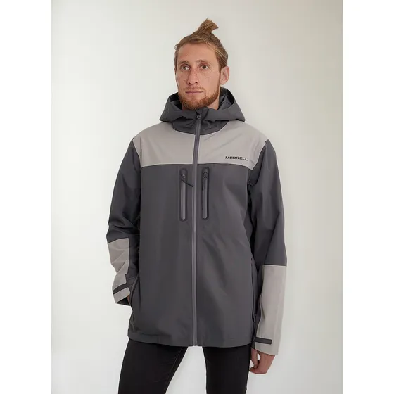 Campera Merrell Mesquite Hardshell Asphalt Para Hombre