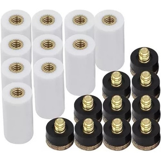 Puntas Atornillables Con Casquillo Para Taco De Billar 12mm Puntas Atornillables Con Casquillo Para Taco De Billar 12mm