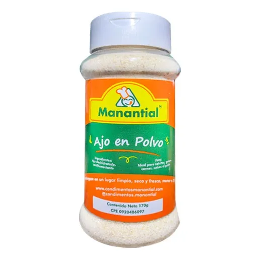 Ajo Comino Adobo Canela En Polvo Manantial Y + Solo Al Mayor