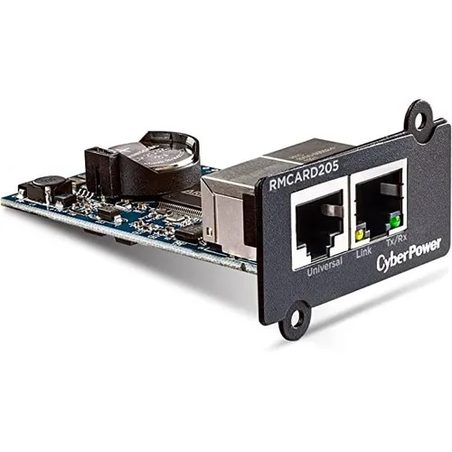 Tarjeta De Monitoreo Cyberpower Negro Rj45 Rmcard205 /v