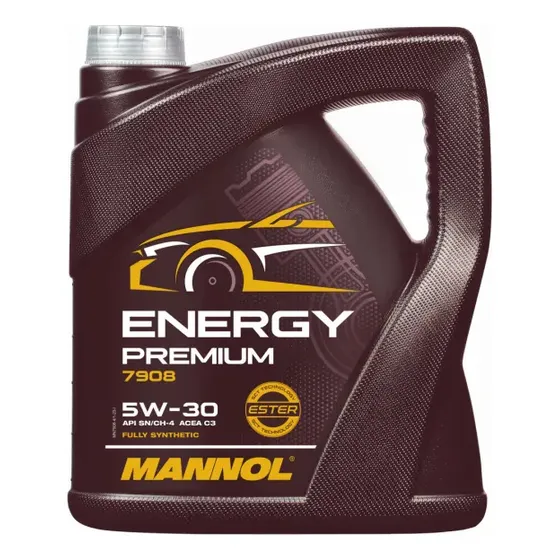 Aceite sintético Mannol Energy Premium 5W-30 DPF para auto camioneta de 1 unidad x 4L | Cuotas sin interés