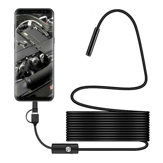 Camara Endoscopio Cable 3.5 Metros Usb Micro Usb Android Pc
