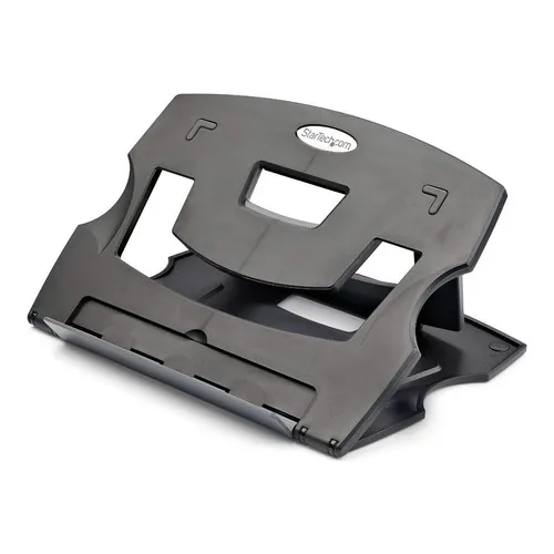 Soporte Base Portátil Ajustable Para Laptops Base Ergon /v Color Negro