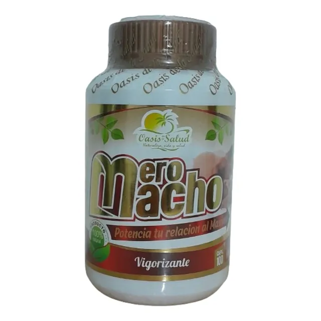Mero Macho Suplemento Vigorizante Masculino X 100 Cápsulas