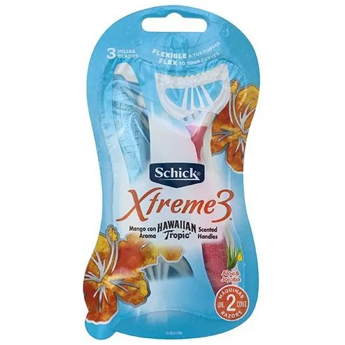 Afeitadora Xtreme3 Piel Delicada 2 Unidades