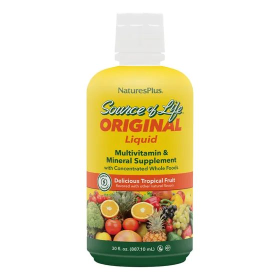 Suplemento Natures Plus Source Of Life Liquid 887 Ml