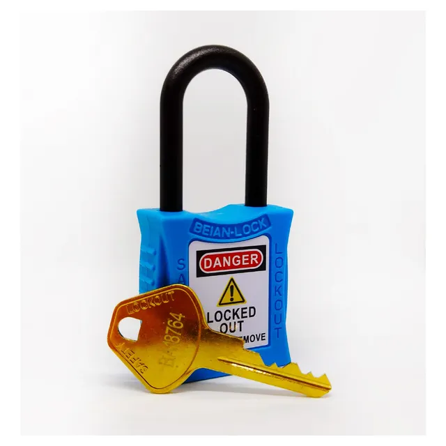 Candado Plástico Seguridad Grande Arco Nylon Colores
