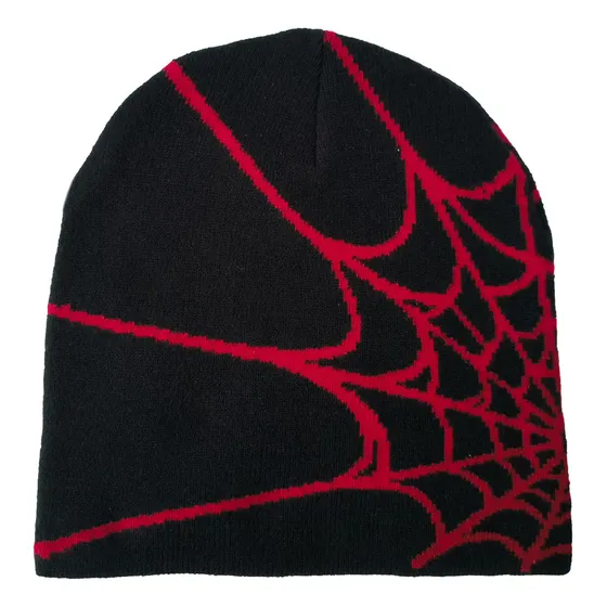 Tsalei Y2k Beanie Spider Beanie Gorro De Punto De Doble Capa