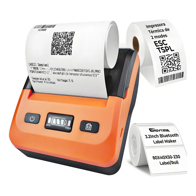 Imperesora Térmica Ticket+label 2 Módulo 80mm Bluetooth+usb