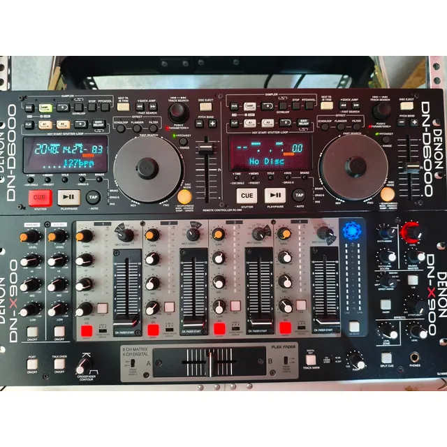 Compactera Y Mezcladora Denon Dn-d6000 De Colección Al 100%