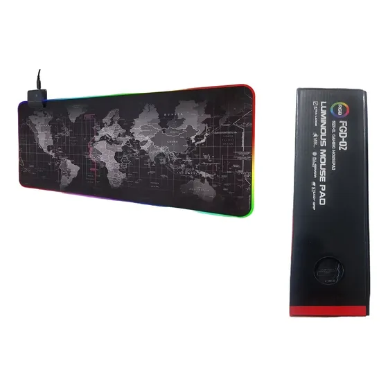 Mouse Pad Rgb Largo 30x80 Nuevo Caja