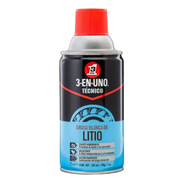 Grasa Blanca De Litio 3-en-uno Tecnico 273ml - 198g - 7oz