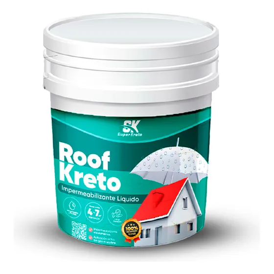 Roof Kreto Impermeabilizante  Elastomerico 