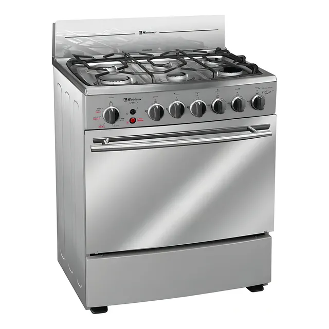 Estufa Koblenz Carrara Ek-1131 Ca-iiric De 6 Quemadores Color Gris