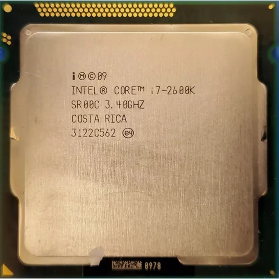 Procesador Intel Core I7 2600k  2da. Gen.