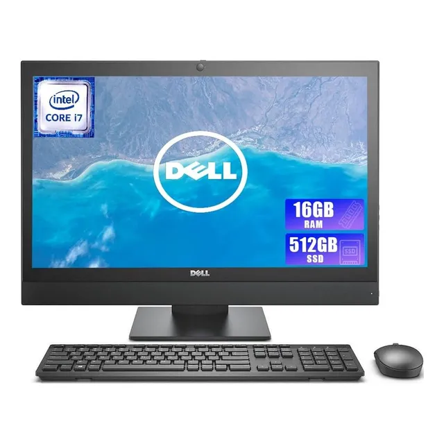 Dell Optiplex 5250 Aio Computer Corei7 6700 16g+512g Ssd Ips
