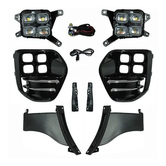 Faro Niebla Compatiblesportage 2017-2018 Leds C/parrilla Jgo