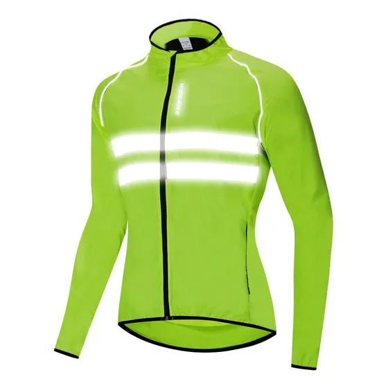 Wosawe® Casaca Cortaviento Reflectiva Ciclismo / 4 Colores