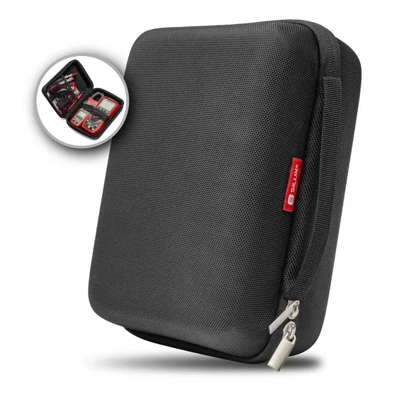 Estuche Rigido Grande Para Multimetro Tester Amperimetro