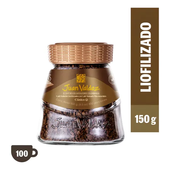 Café liofilizado Juan Valdez tradicional 150g | Cuotas sin interés