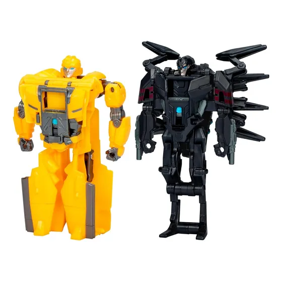 Transformers: One - Bumblebee Y Airachnid Figuras 4 Interac