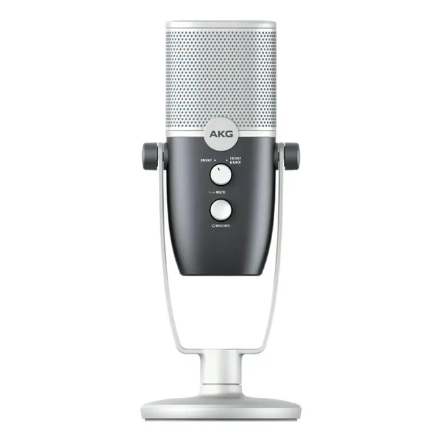 Akg Podcaster Essentials Micrófono Usb Plata 5122010-00 /v Color Negro