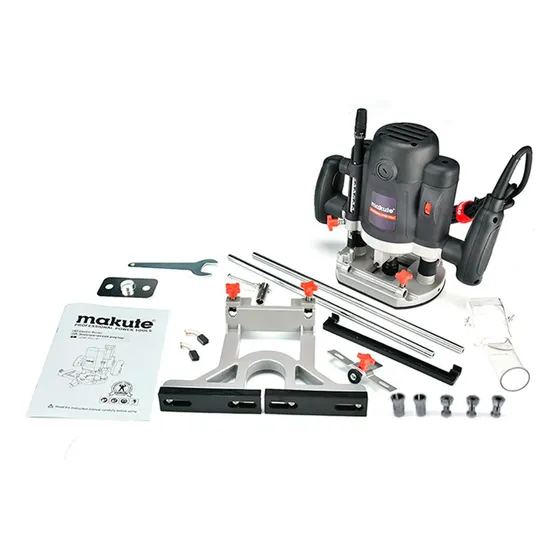 Fresadora Router 1200w Completo Makute