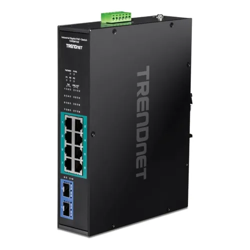 Switch Ethernet Industrial 5 Portas DVEK Trilho DIN 10/100Mbps