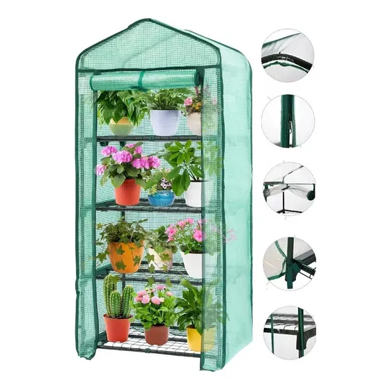 Invernadero Armables Carpa Invernaderos Plantas 160x69x46 Cm